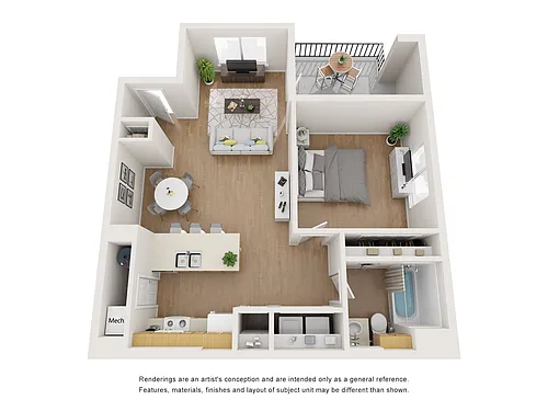 Floor plan The Crossing Original