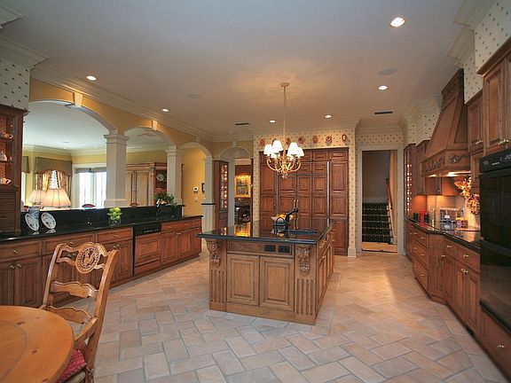Kitchen Open to Family Room