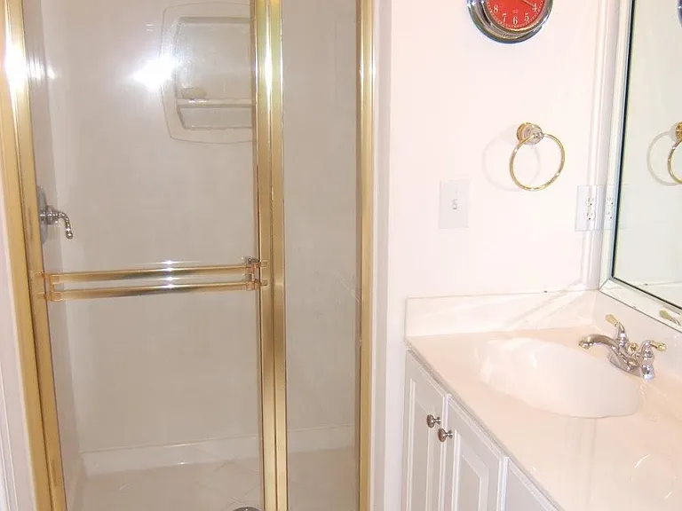 Shower in master bath.