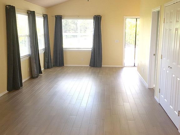 Large great room with new flooring