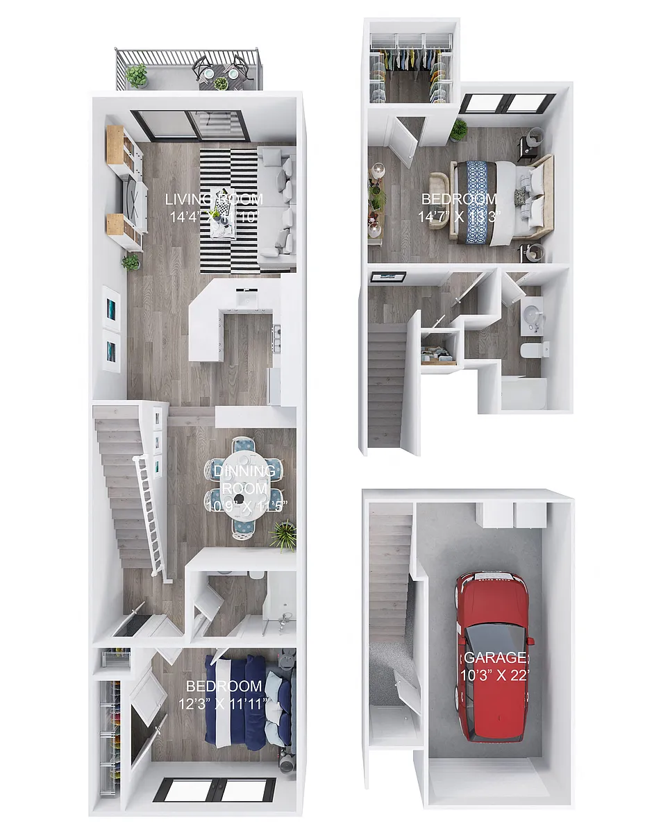 Floor plan B2 | St. Tropez
