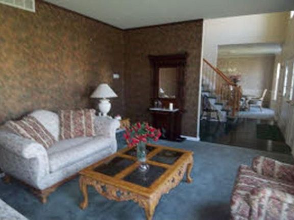 Formal Living Room with 2-Story Foyer
