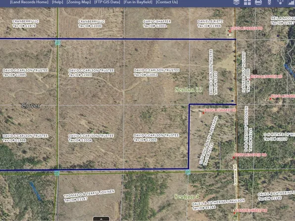 824XX Lenawee Rd, Herbster, WI 54844