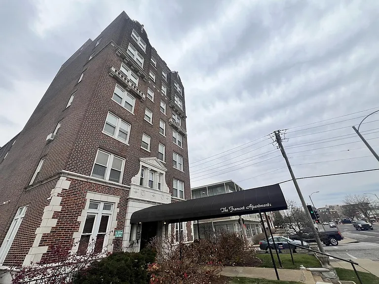The Fremont Apartments, on Lindell at Sarah in St. Louis' Central West End.