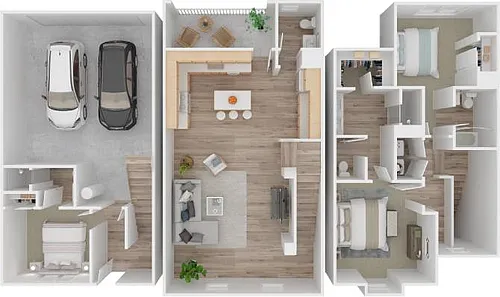 Floor plan 3A