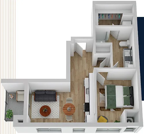 Floor plan The Oakland