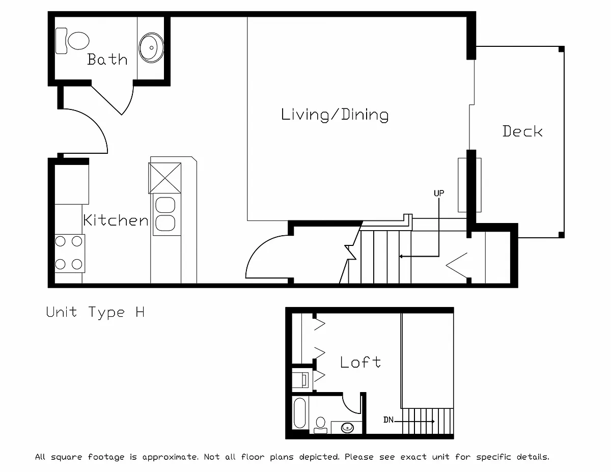 Floor plan Style H