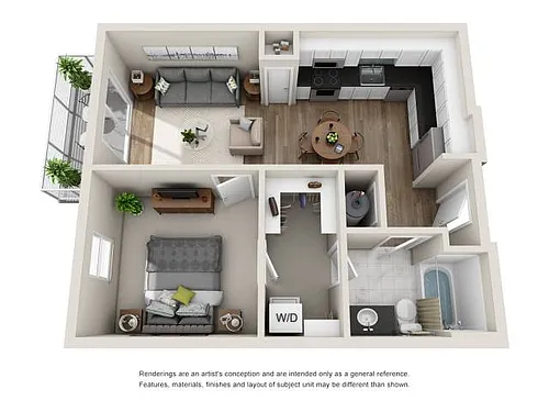 Floor plan A1G