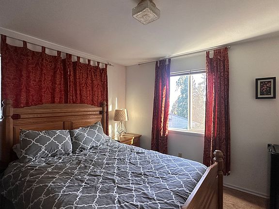 Rooms upstairs have partial lake view