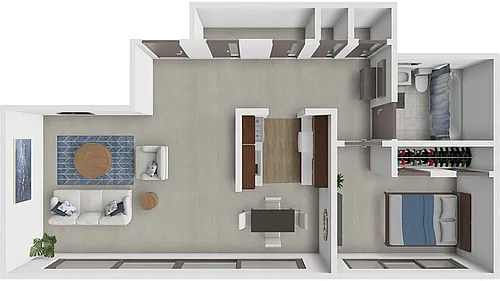 Floor plan Allegan