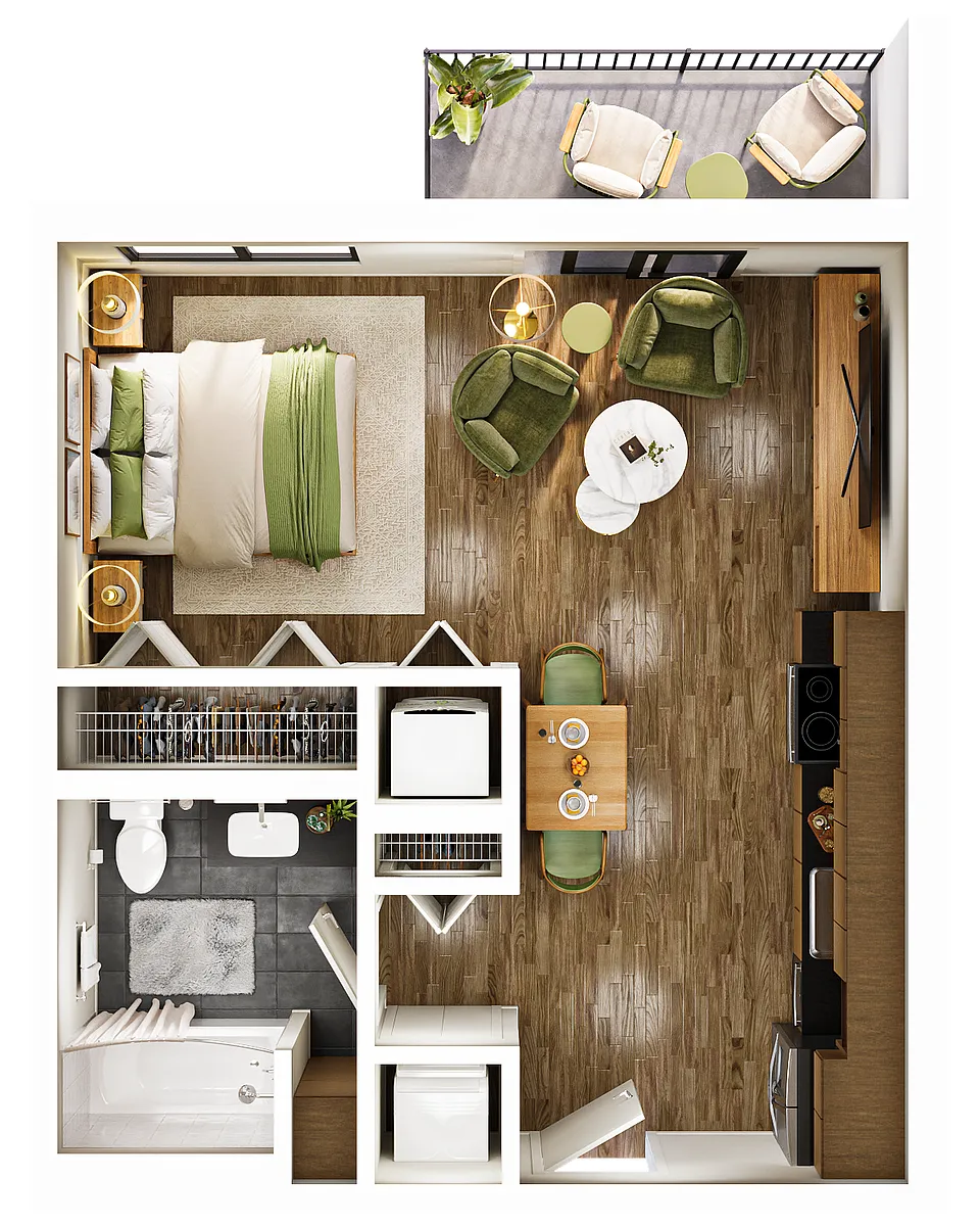 Floor plan S2B