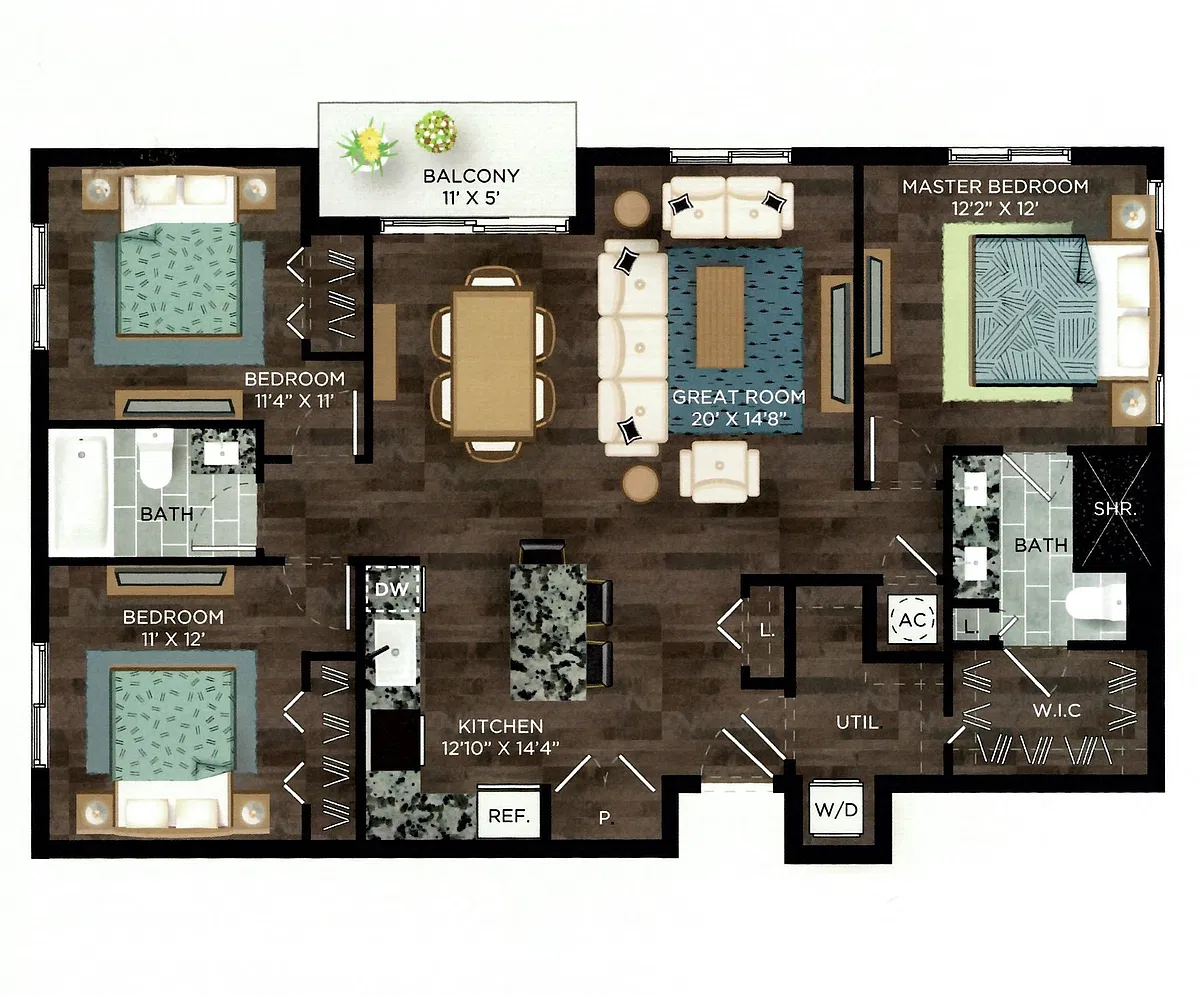 Floor plan C1