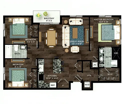 Floor plan C1