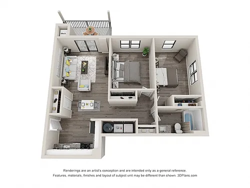 Floor plan B1