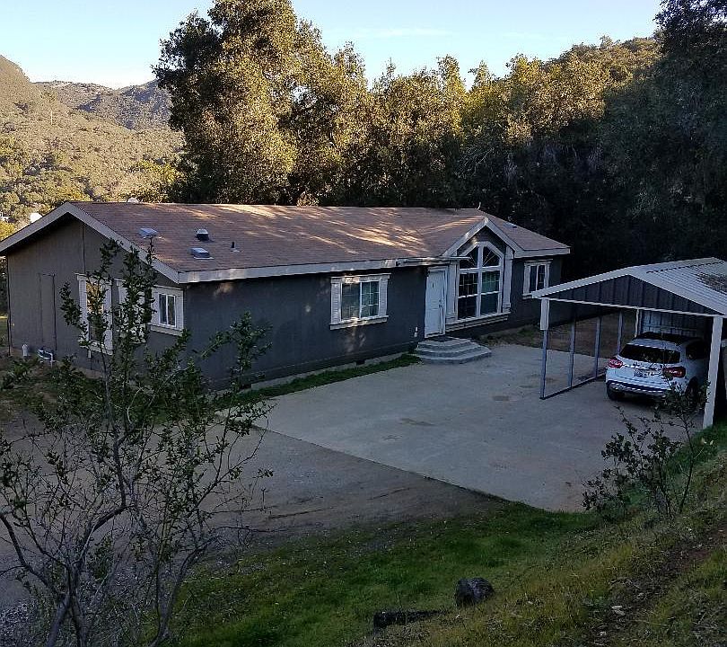 Front entrance & carport