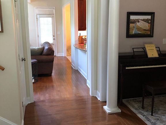 Foyer looking to great room