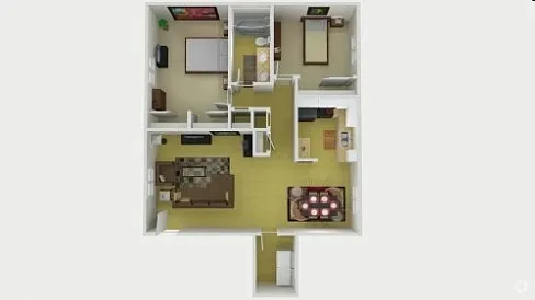 Floor plan 2 Bedroom