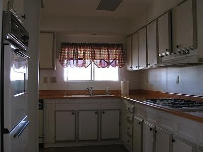 Kitchen with built-in oven