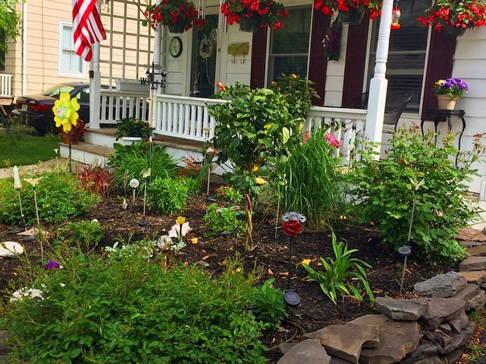 Front of house & landscaping