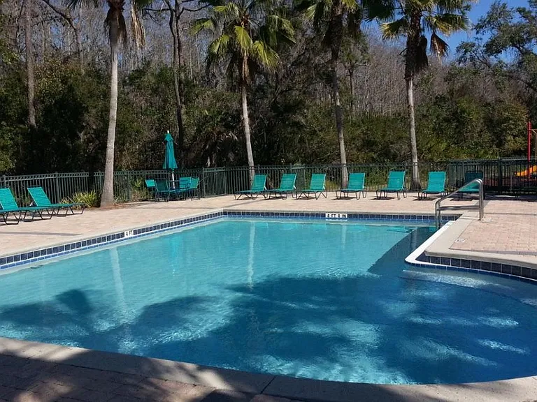 Pool, just steps from home