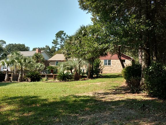 View from lake at pump