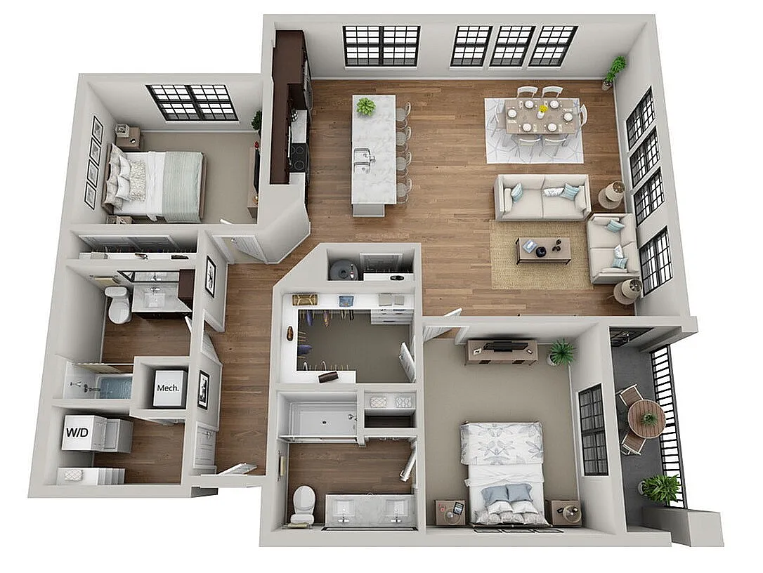 Floor plan 2G