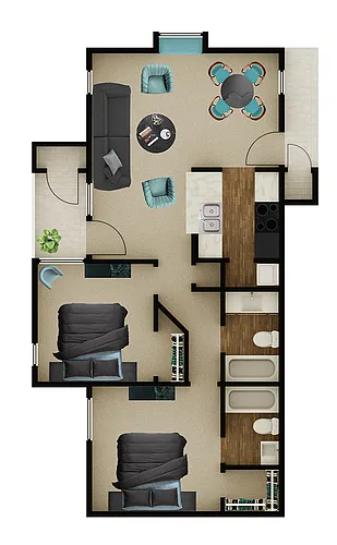 Floor plan B1