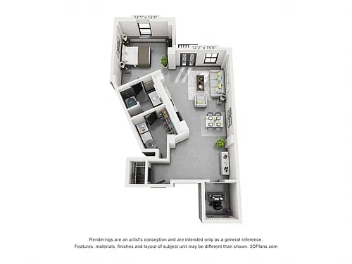 Floor plan A17