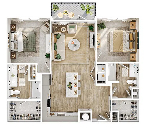 Floor plan B3