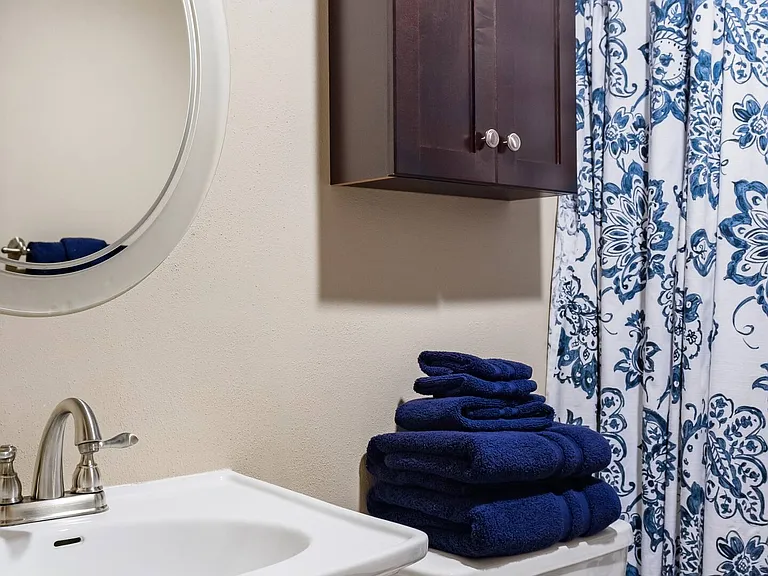 Basement bathroom