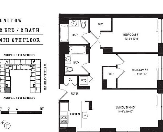 2nd image of 50 N 5th St APT 4OW