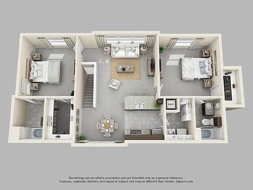 Floor plan The Maple Loft