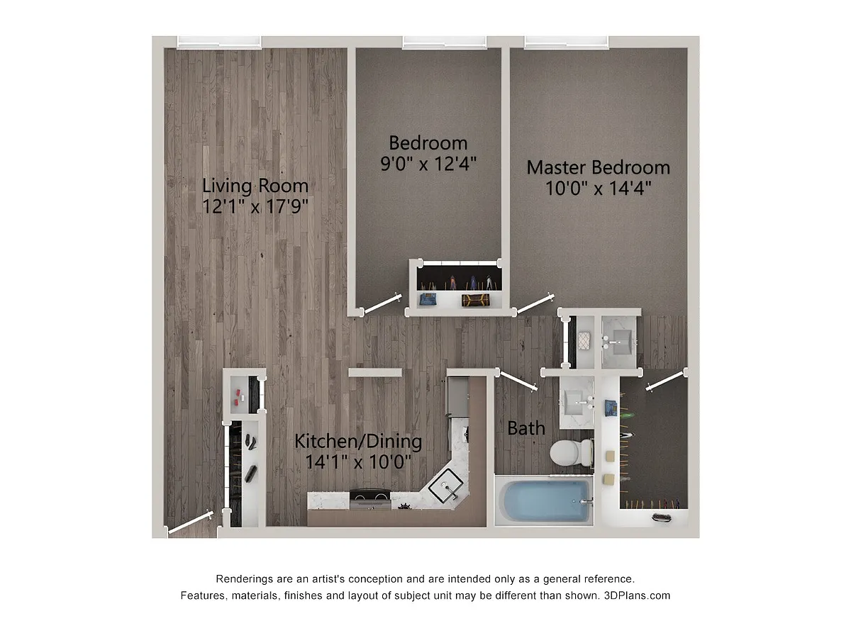 Floor plan Magnolia - Premium