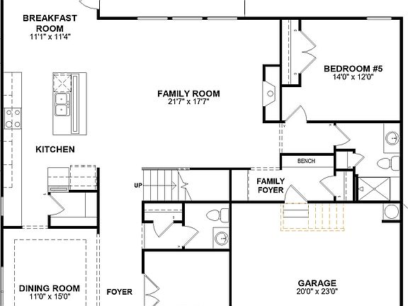 floor plan main level