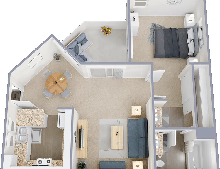 Plan C Floorplan Diagram