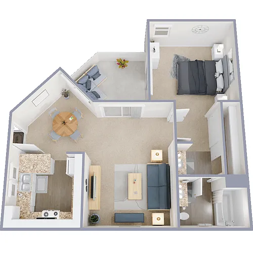 Floor plan Plan C