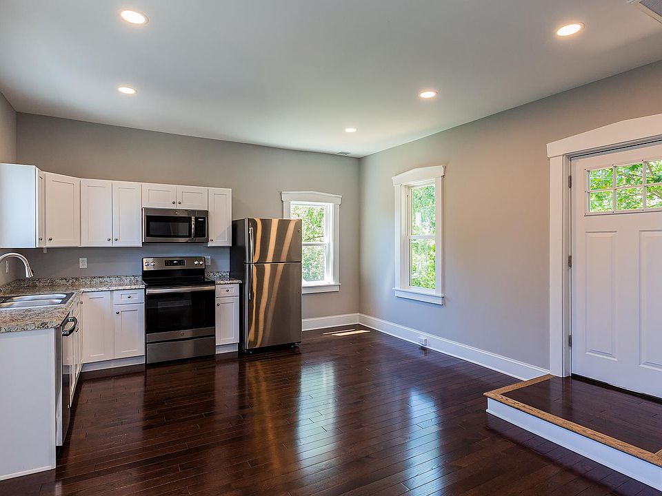 Front door on right. All new Kitchen with eating space.