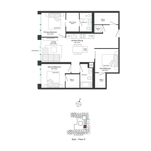 Floor plan E0338