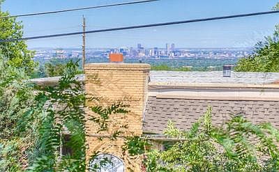 Skyline view from back deck.  You can also see the skyline from the kitchen wind