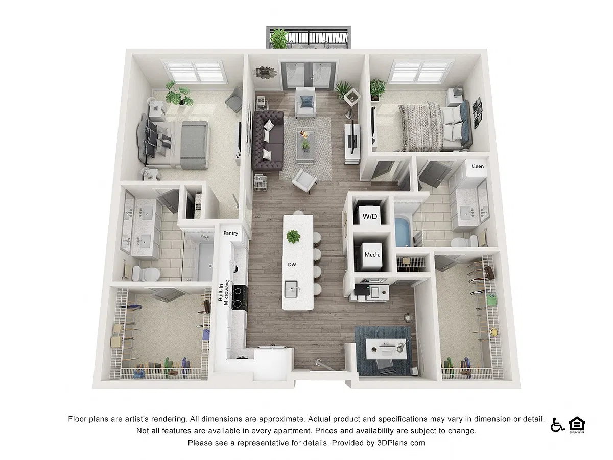Floor plan B3- Amber