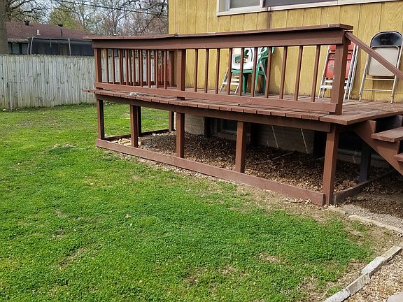 Raised deck