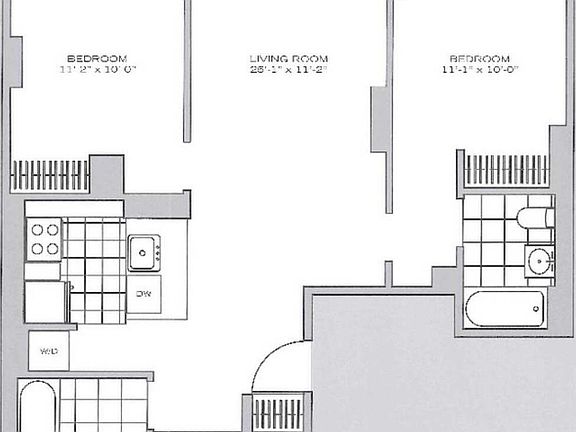 2nd image of 350 W 38th St #22H