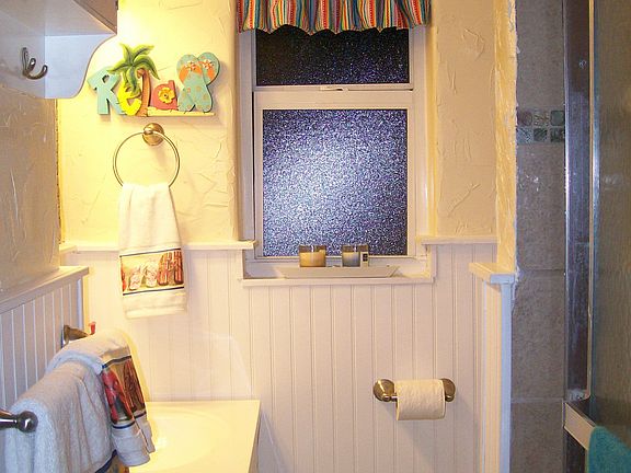 completely remodeled bathroom