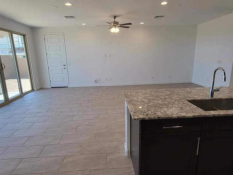 Kitchen, Living Room, Dining Area (Nook)