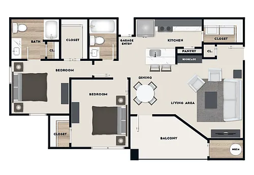 Floor plan B2