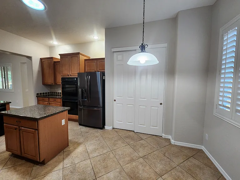 In-kitchen eating area