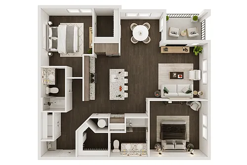Floor plan B3
