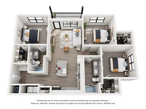 Floor plan C1