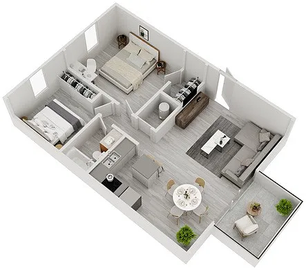 Floor plan B1