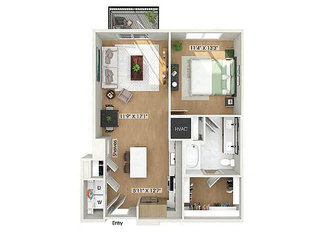 Floor plan A4